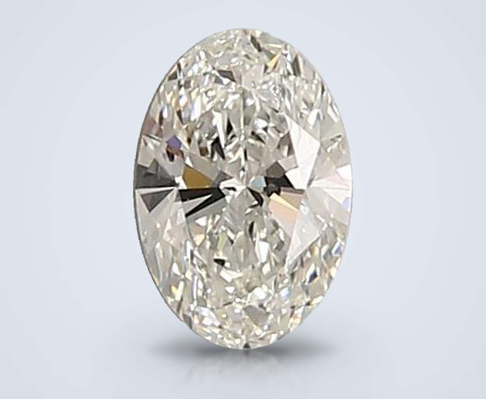 0.63 Carat Oval Lab Diamond