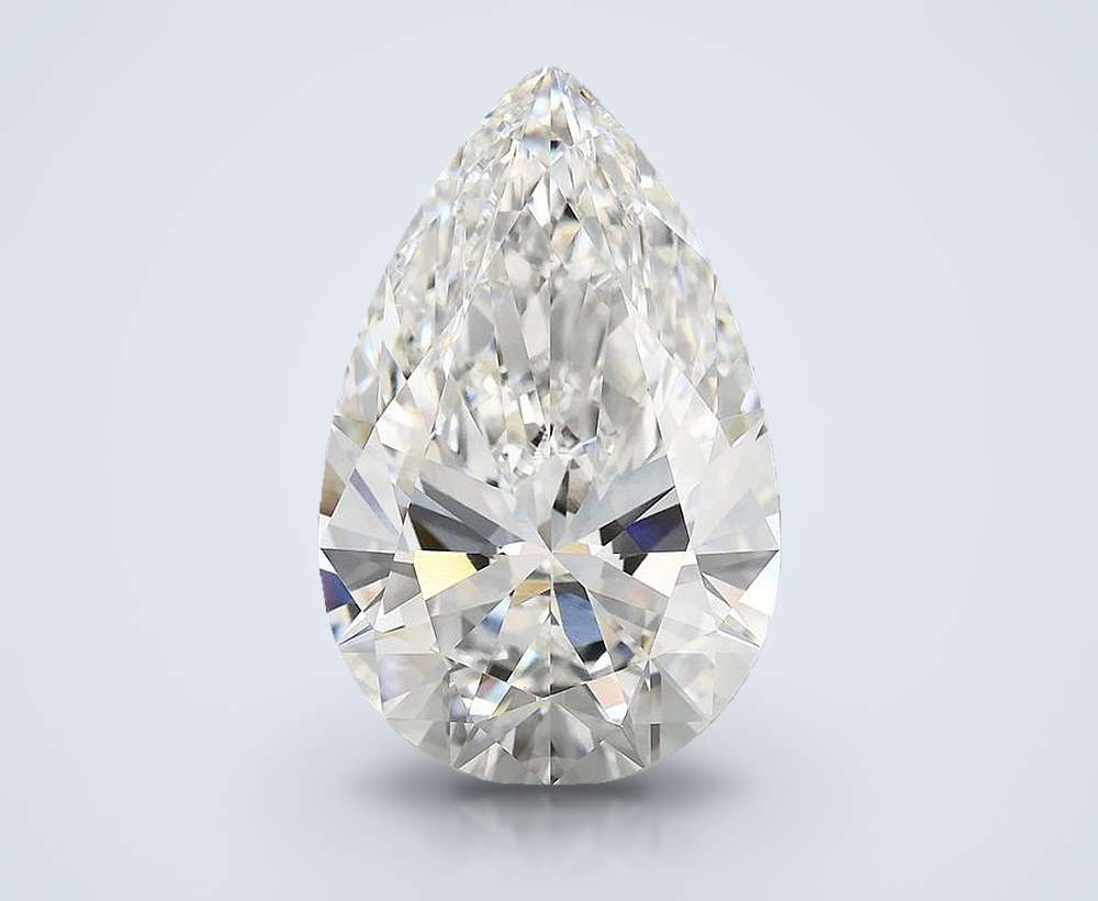 10.91 Carat Pear Lab Diamond