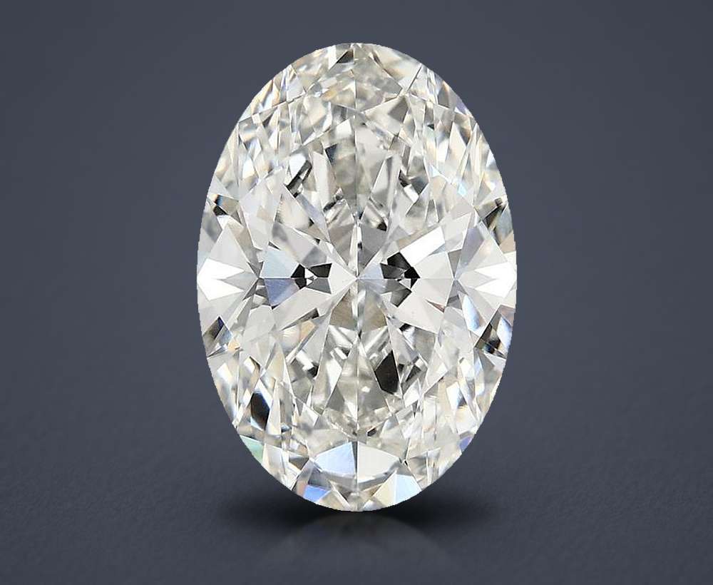 4.10 Carat Oval Lab Diamond