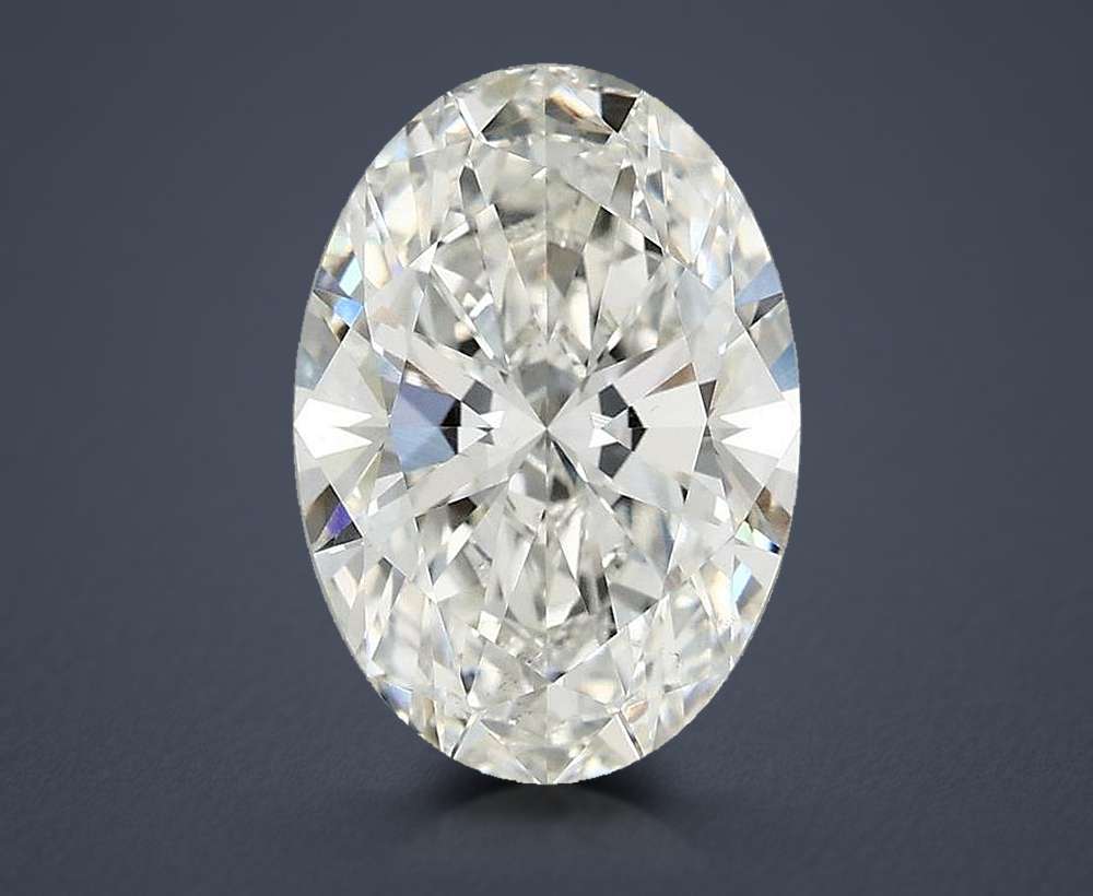 2.84 Carat Oval Lab Diamond