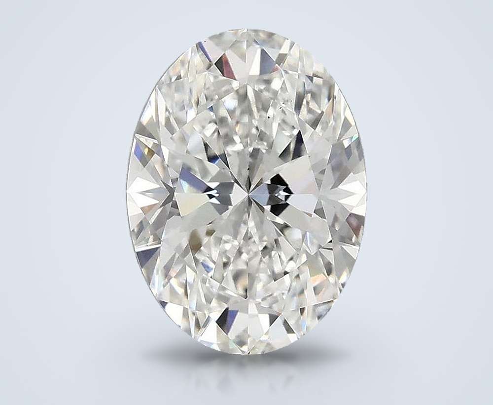 2.55 Carat Oval Lab Diamond