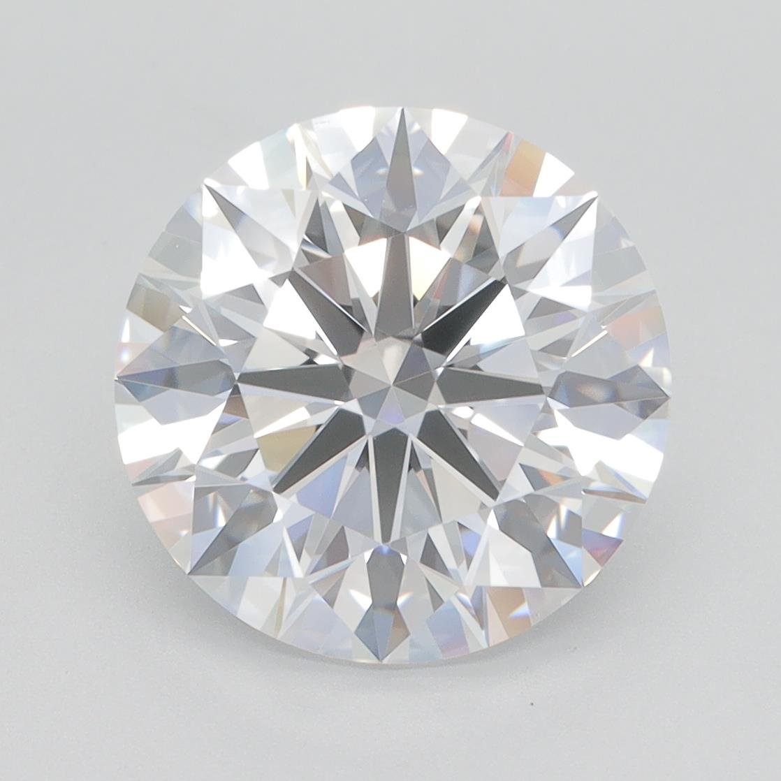 4.37ct E VVS1 Rare Carat Ideal Cut Round Lab Grown Diamond