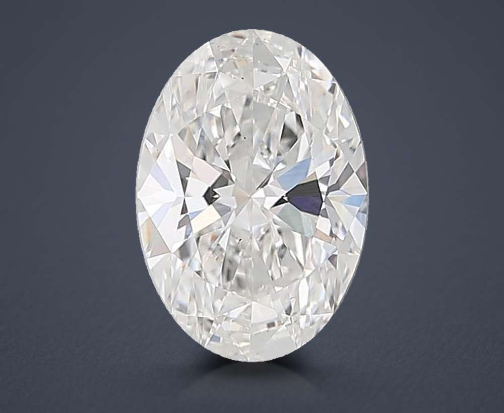 4.00 Carat Oval Lab Diamond