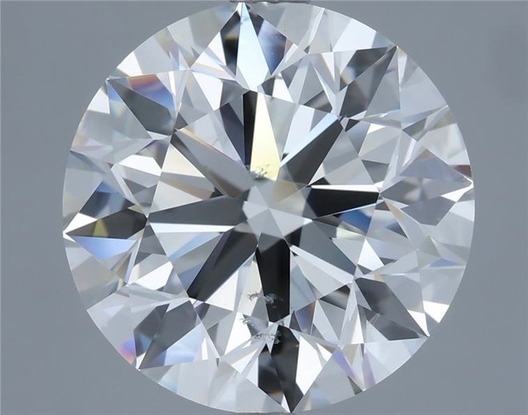 7.00ct H SI1 Excellent Cut Round Diamond