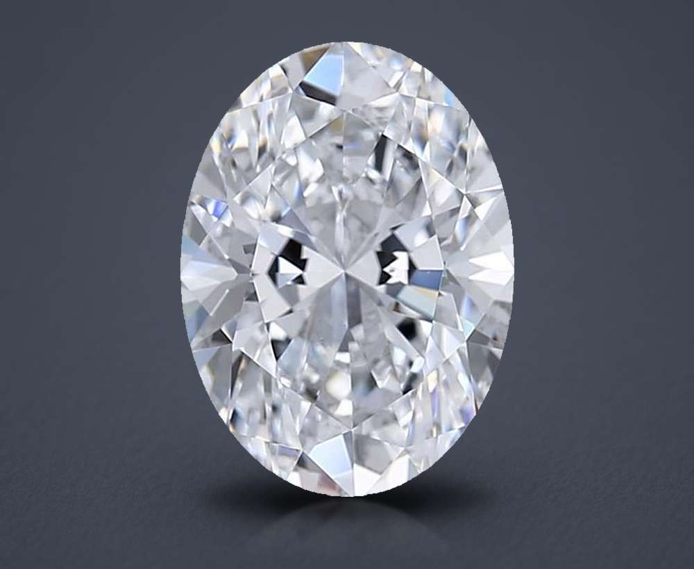 2.52 Carat Oval Lab Diamond