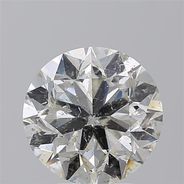 4.06ct H SI2 Very Good Cut Round Diamond