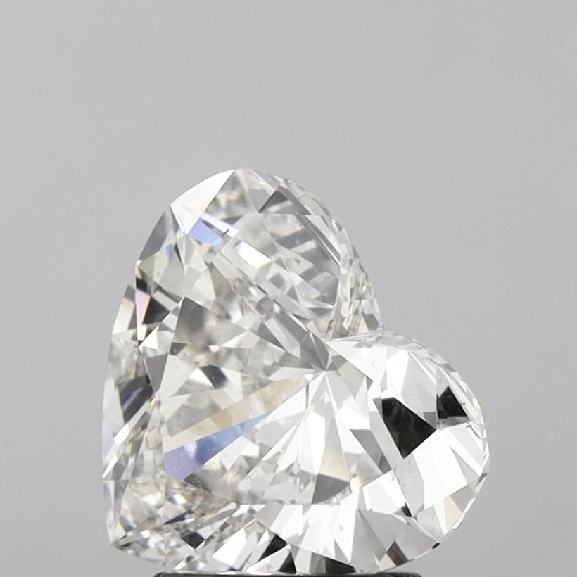 2.52ct H VS2 Excellent Cut Heart Lab Grown Diamond