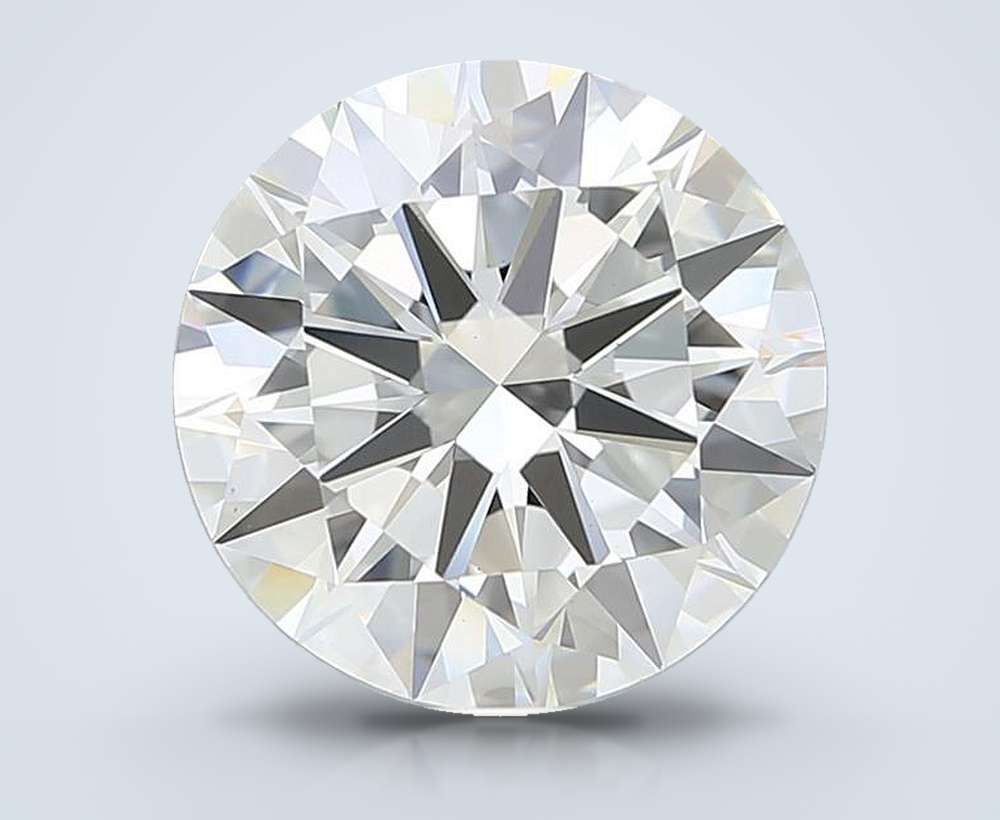 5.91 Carat Round Lab Diamond