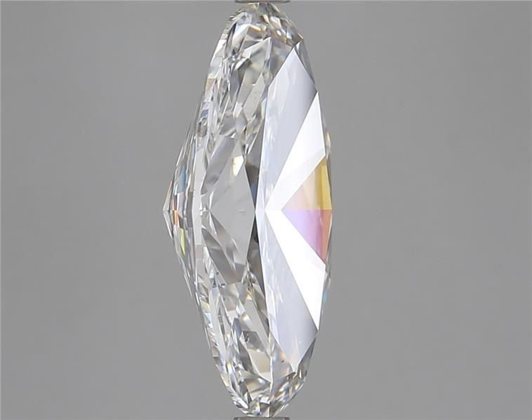 5.60ct H VS2 Rare Carat Ideal Cut Oval Lab Grown Diamond