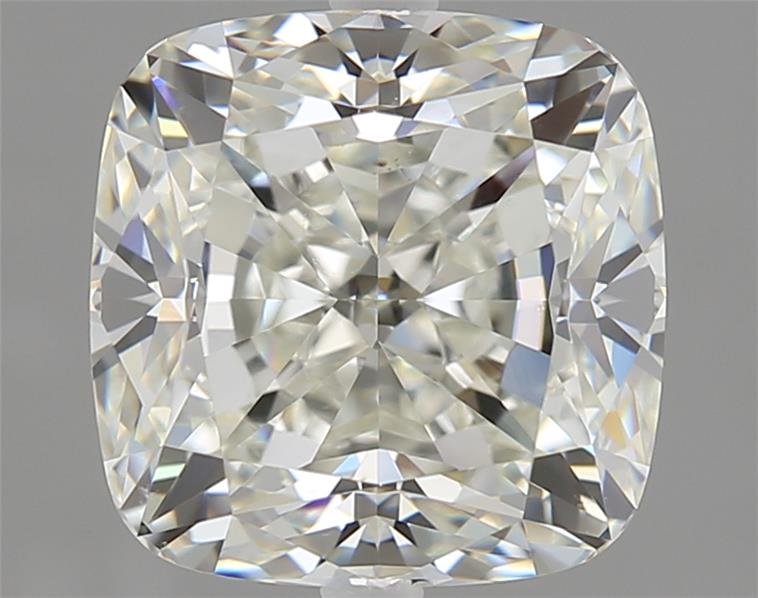 2.51ct J VS2 Very Good Cut Cushion Diamond