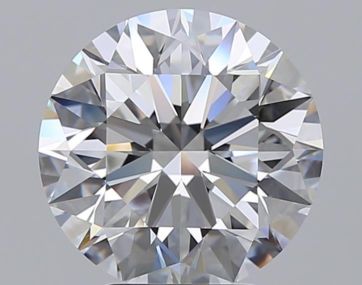 4.01ct E FL Excellent Cut Round Diamond