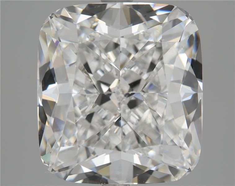 5.50ct F VS1 Rare Carat Ideal Cut Cushion Diamond