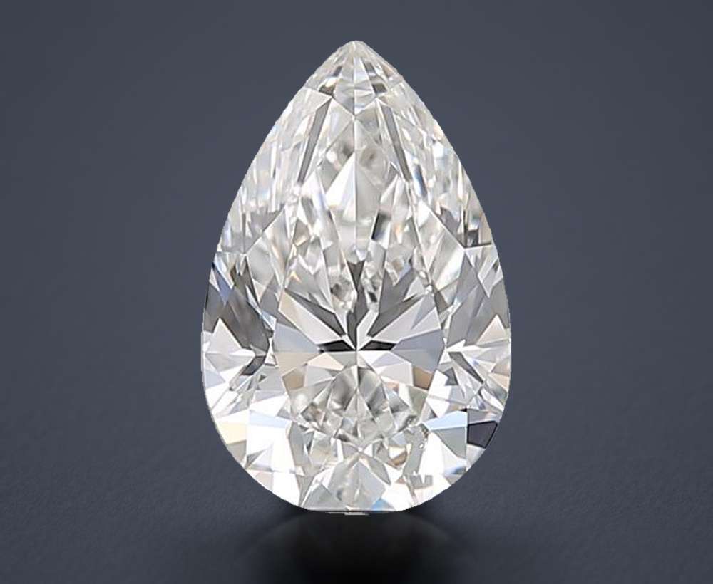 0.70 Carat Pear Natural Diamond