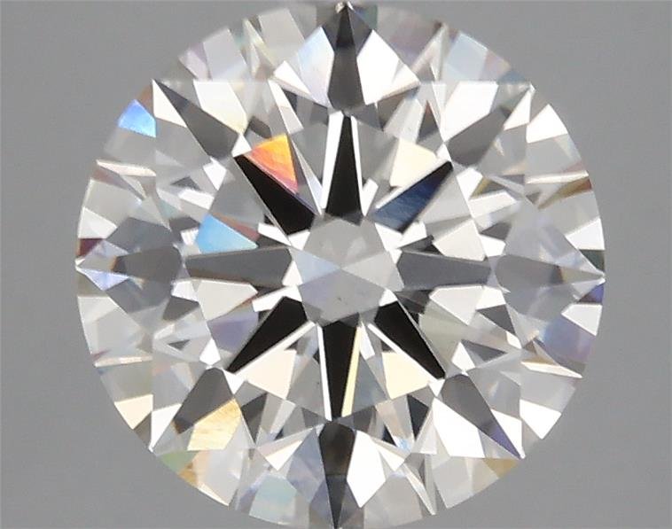 3.44ct H VS1 Rare Carat Ideal Cut Round Lab Grown Diamond