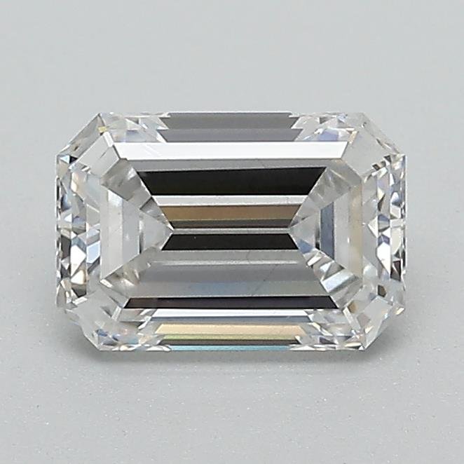 1.01ct E VS1 Rare Carat Ideal Cut Emerald Lab Grown Diamond