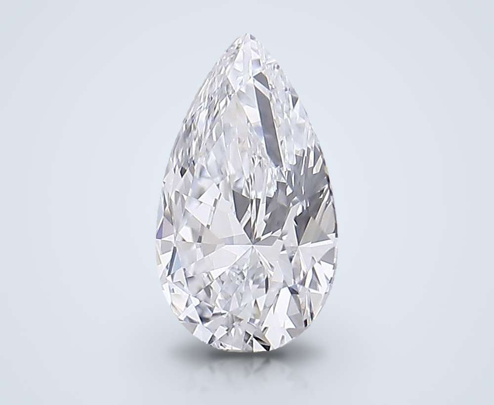 0.53 Carat Pear Lab Diamond
