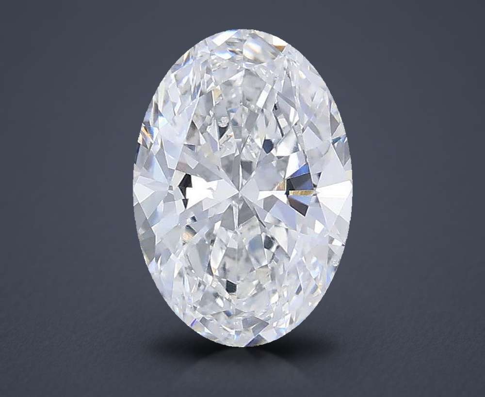 0.90 Carat Oval Lab Diamond