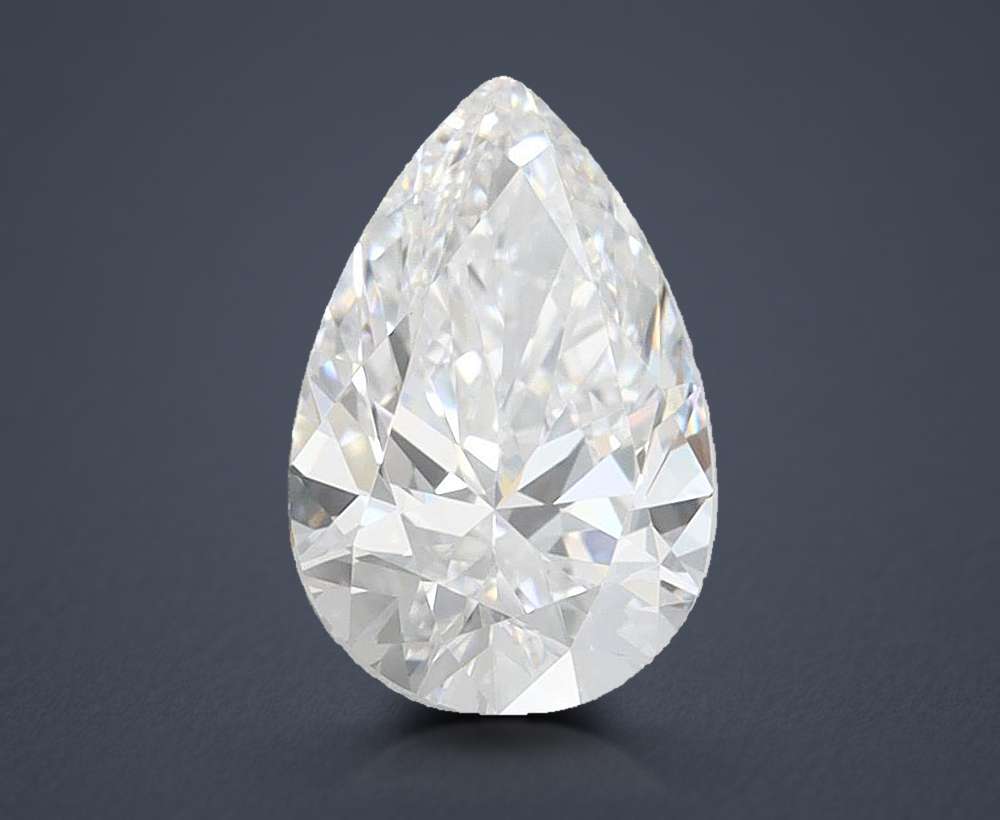 1.22 Carat Pear Lab Diamond