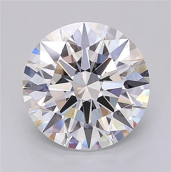 6.04ct E VS1 Rare Carat Ideal Cut Round Lab Grown Diamond
