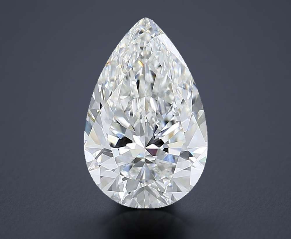 3.32 Carat Pear Lab Diamond