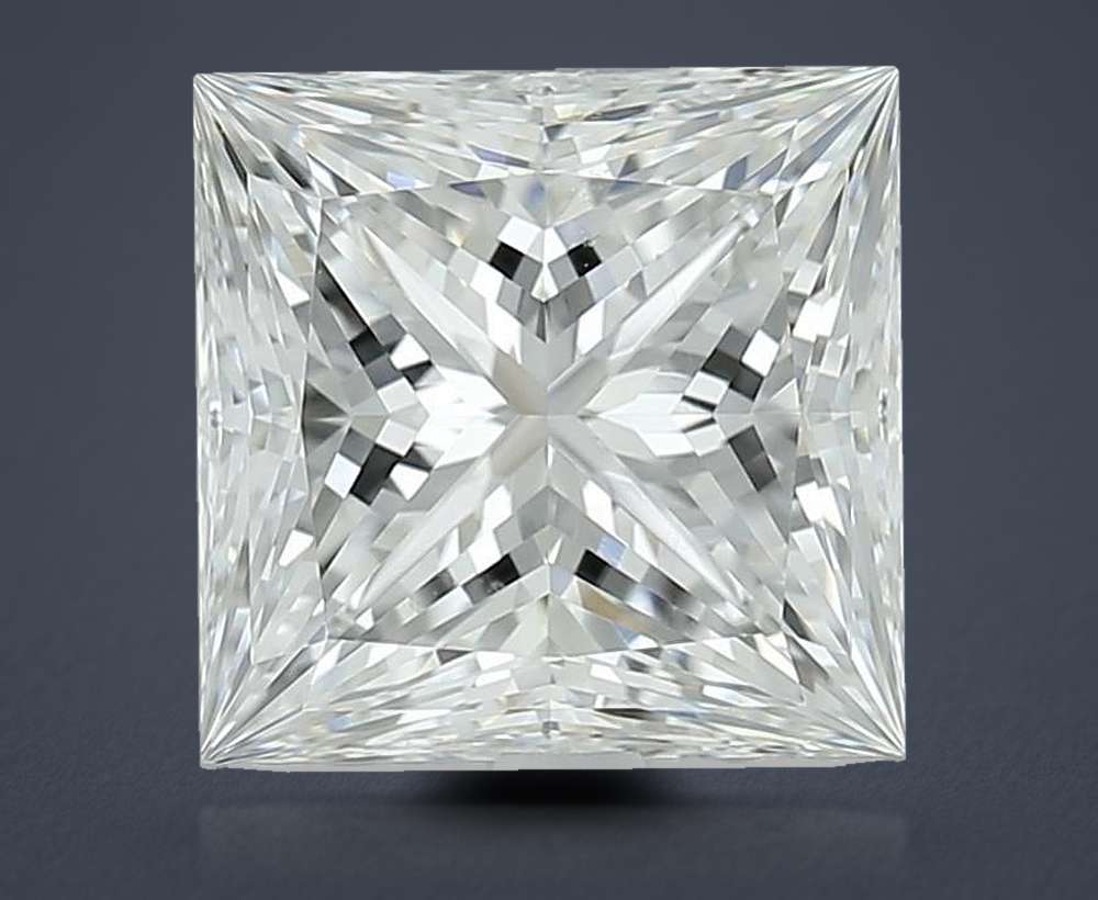 3.52 Carat Princess Natural Diamond