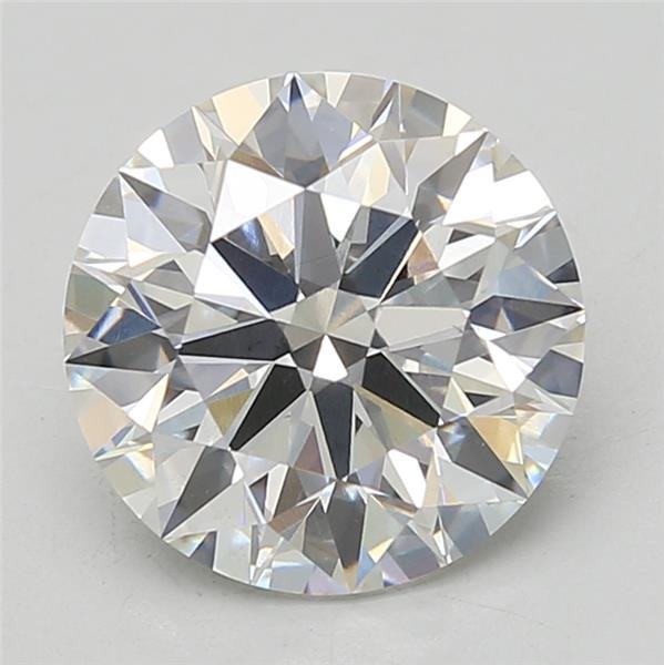 3.76ct F VS1 Rare Carat Ideal Cut Round Lab Grown Diamond