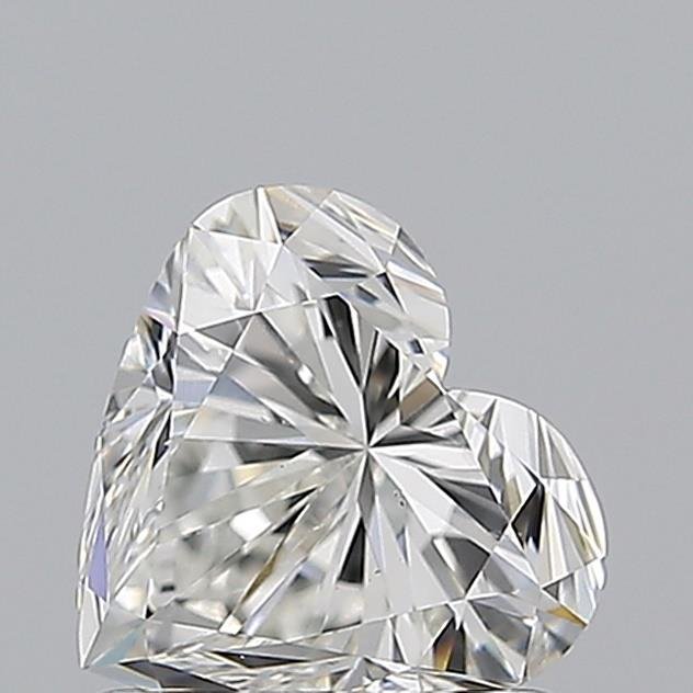 1.02ct H SI1 Rare Carat Ideal Cut Heart Diamond
