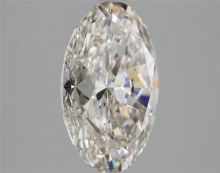 2.84ct H VS1 Rare Carat Ideal Cut Oval Lab Grown Diamond