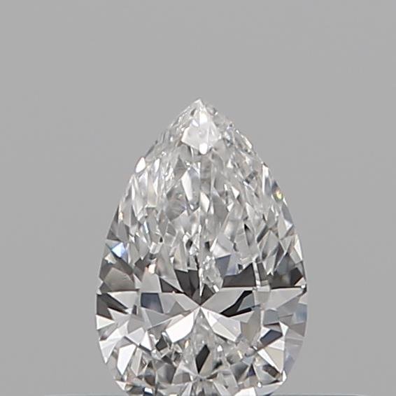 0.20ct D VVS1 Very Good Cut Pear Diamond