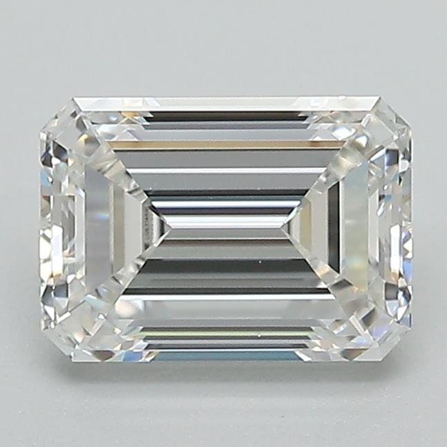 1.50ct E VVS2 Excellent Cut Emerald Lab Grown Diamond