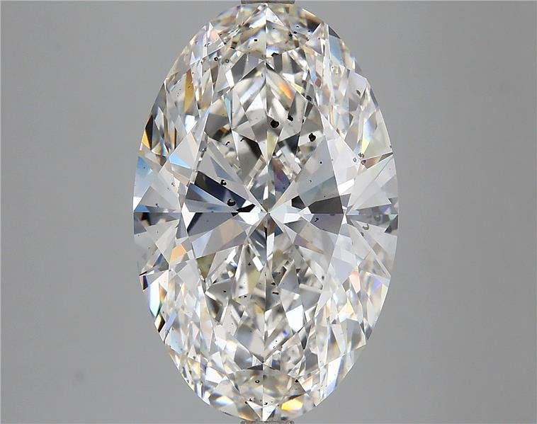 6.61ct G SI2 Rare Carat Ideal Cut Oval Lab Grown Diamond