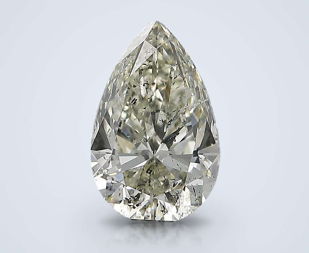 2.52 Carat Pear Natural Diamond