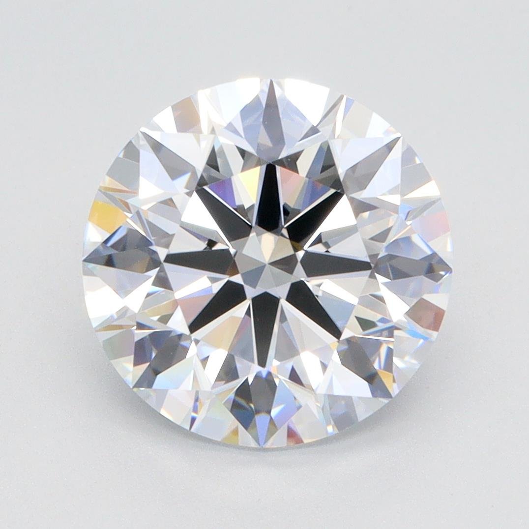 4.00ct F VVS1 Rare Carat Ideal Cut Round Lab Grown Diamond