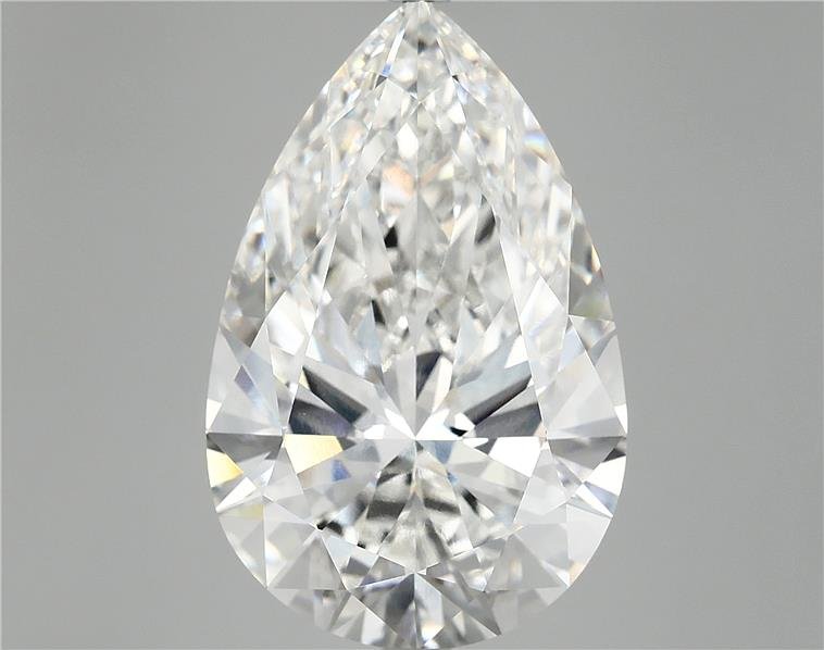 10.77ct F VVS2 Rare Carat Ideal Cut Pear Lab Grown Diamond