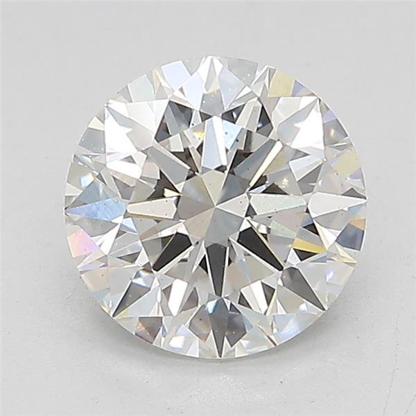 1.73ct F VS2 Excellent Cut Round Lab Grown Diamond