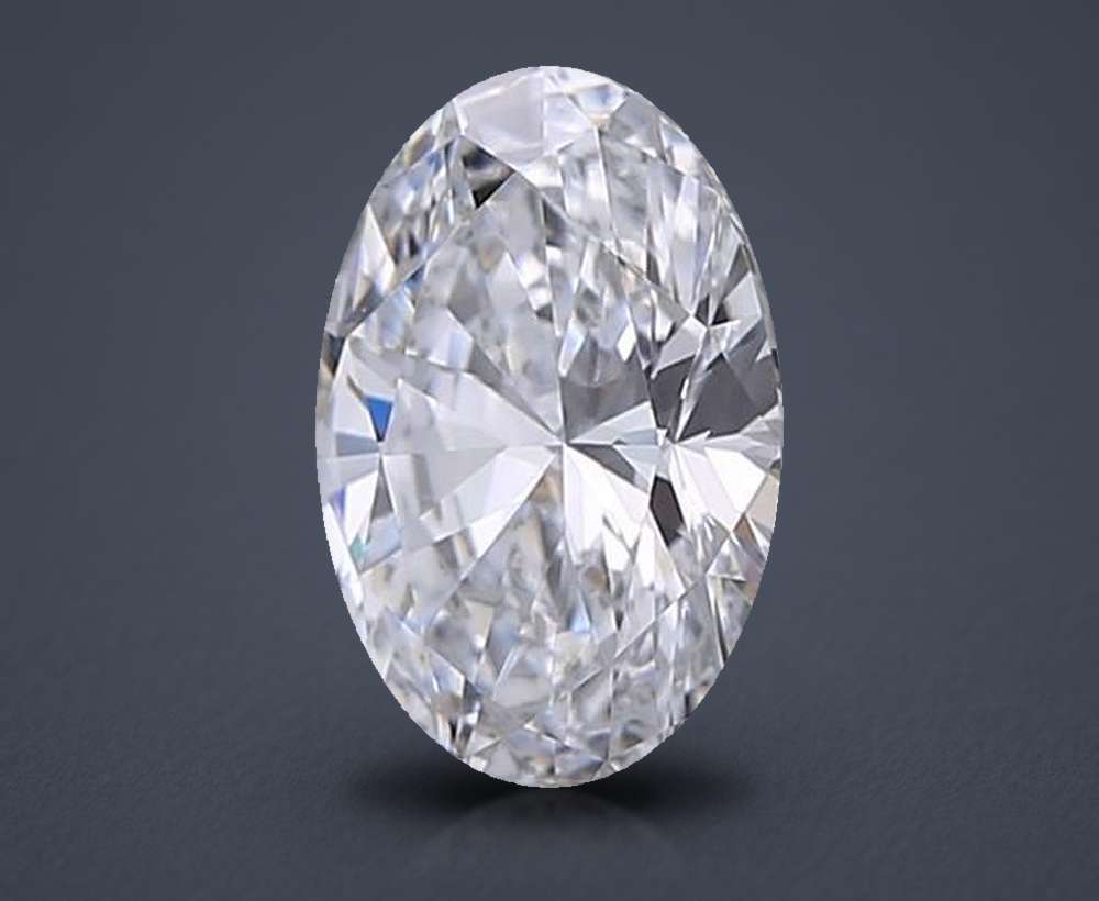 0.48 Carat Oval Lab Diamond