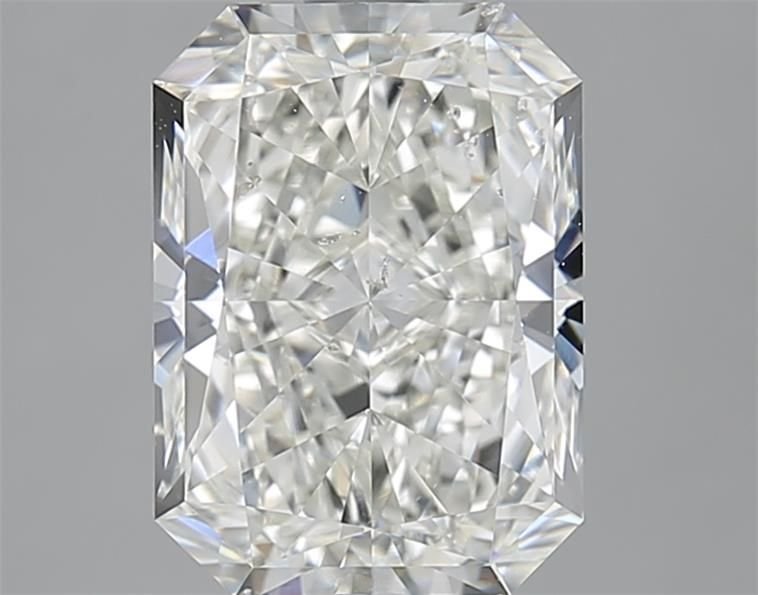 3.00ct J SI2 Rare Carat Ideal Cut Radiant Diamond