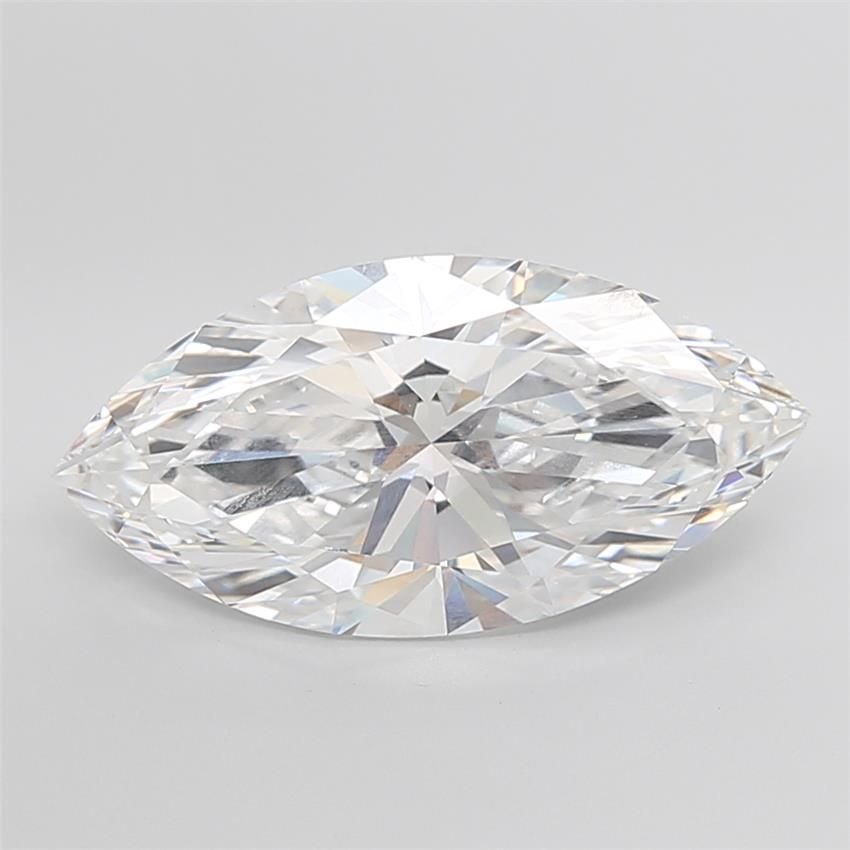 8.07ct E VVS2 Rare Carat Ideal Cut Marquise Lab Grown Diamond