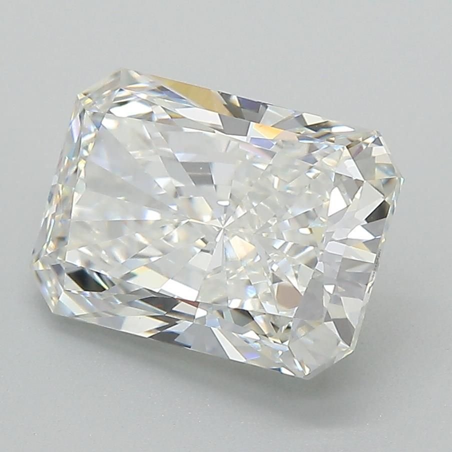 3.10ct G VVS2 Rare Carat Ideal Cut Radiant Lab Grown Diamond