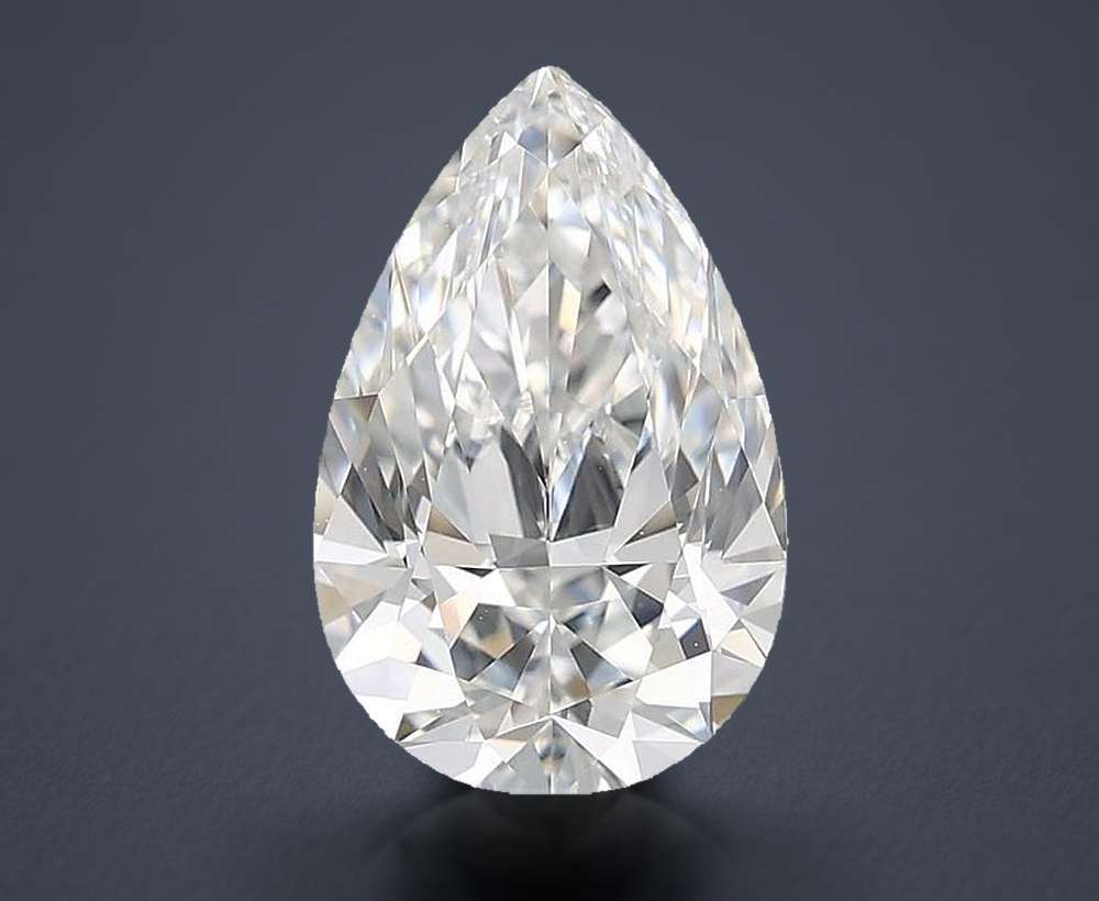2.01 Carat Pear Natural Diamond