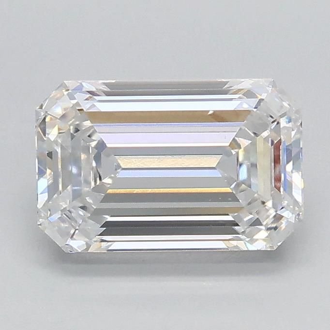 1.06ct D VVS2 Rare Carat Ideal Cut Emerald Lab Grown Diamond