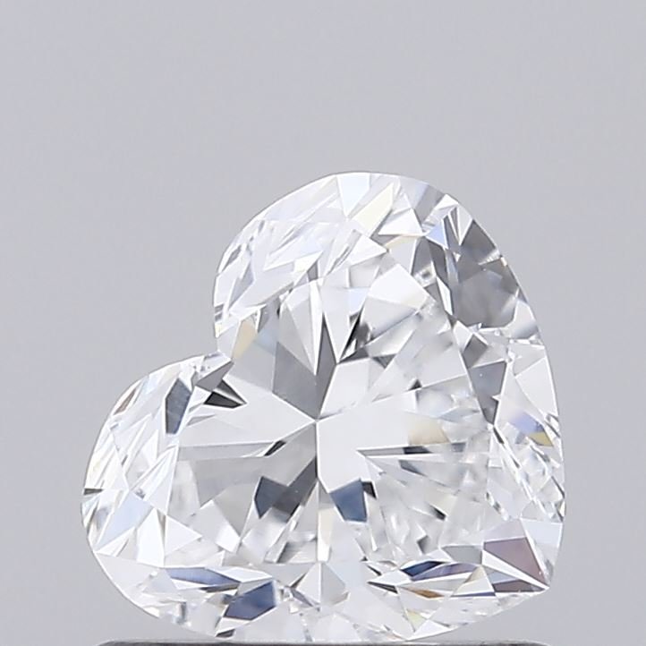 0.84ct D VS1 Good Cut Heart Lab Grown Diamond