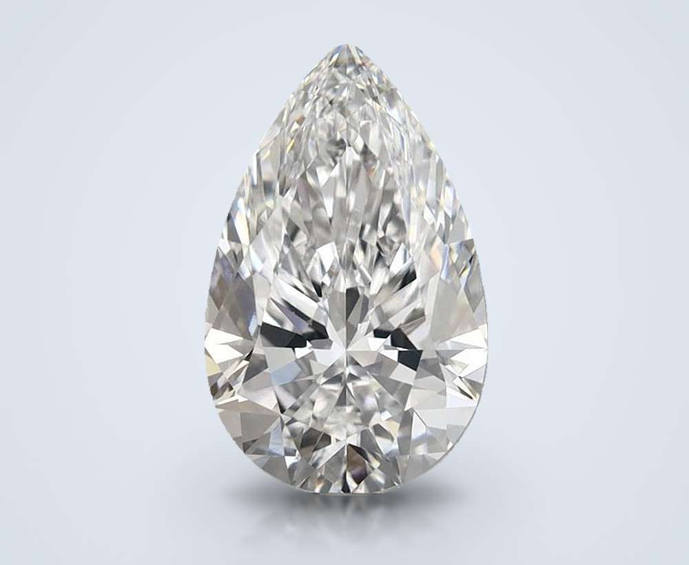 2.45 Carat Pear Lab Diamond