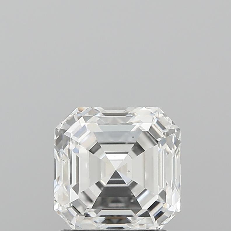 1.51ct D VS2 Rare Carat Ideal Cut Asscher Lab Grown Diamond