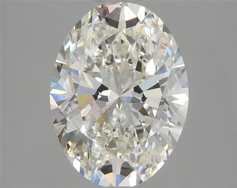 2.85ct H VS1 Rare Carat Ideal Cut Oval Lab Grown Diamond