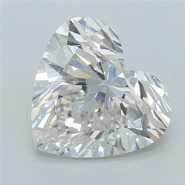 5.60ct G VVS2 Rare Carat Ideal Cut Heart Lab Grown Diamond