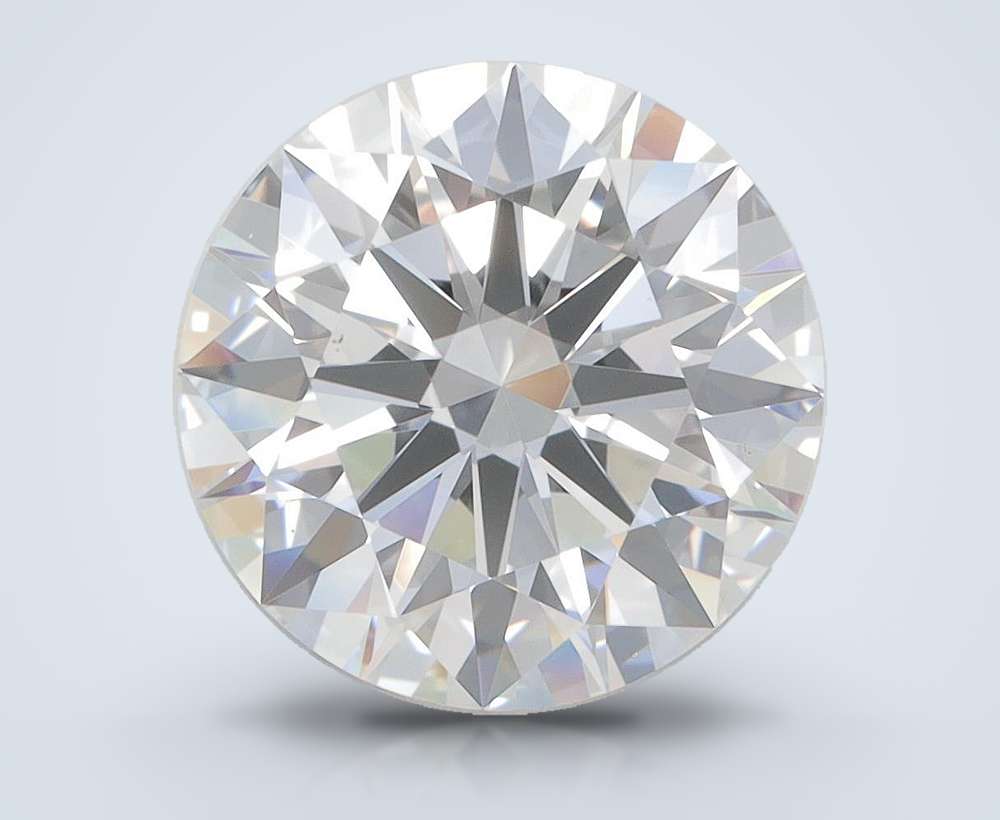 4.07 Carat Round Lab Diamond