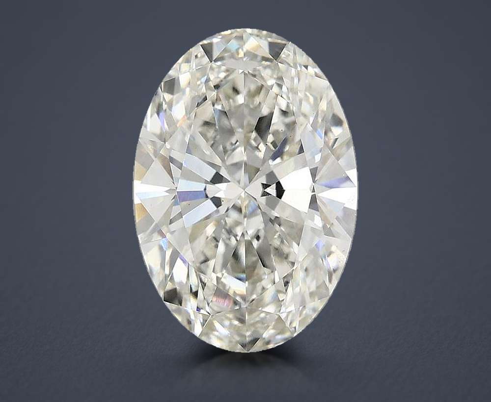 3.82 Carat Oval Lab Diamond
