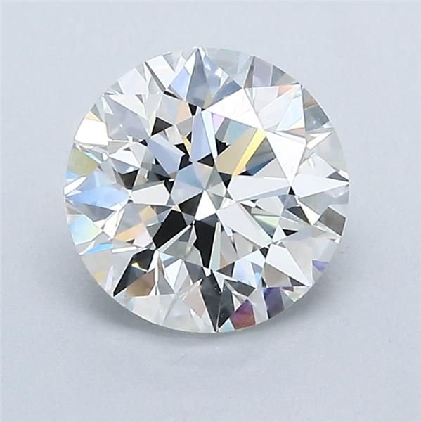 1.59ct H IF Rare Carat Ideal Cut Round Diamond