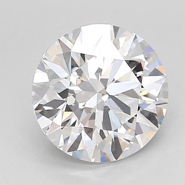 2.01ct E VS1 Rare Carat Ideal Cut Round Lab Grown Diamond